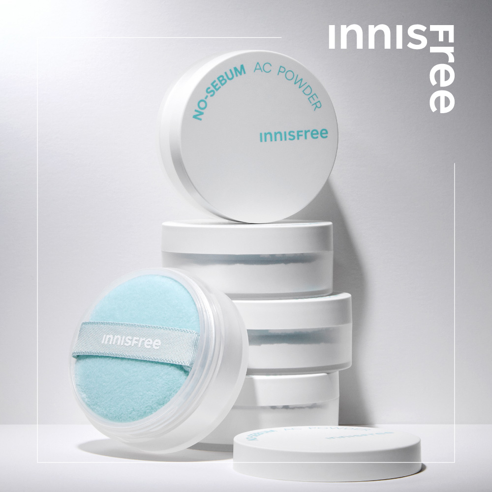 (2 ชิ้นลด 35% วันที่ 12-14 ธ.ค.67) innisfree No sebum AC powder 5g. อิน ...