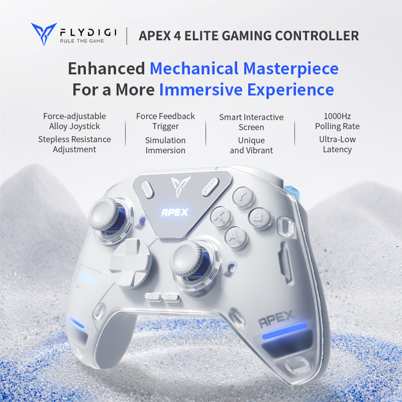 FLYDIGI Apex4 Multi-Platform Controller จอยเกมส์ PC, Nintendo Switch, Android, iOS(MFi)