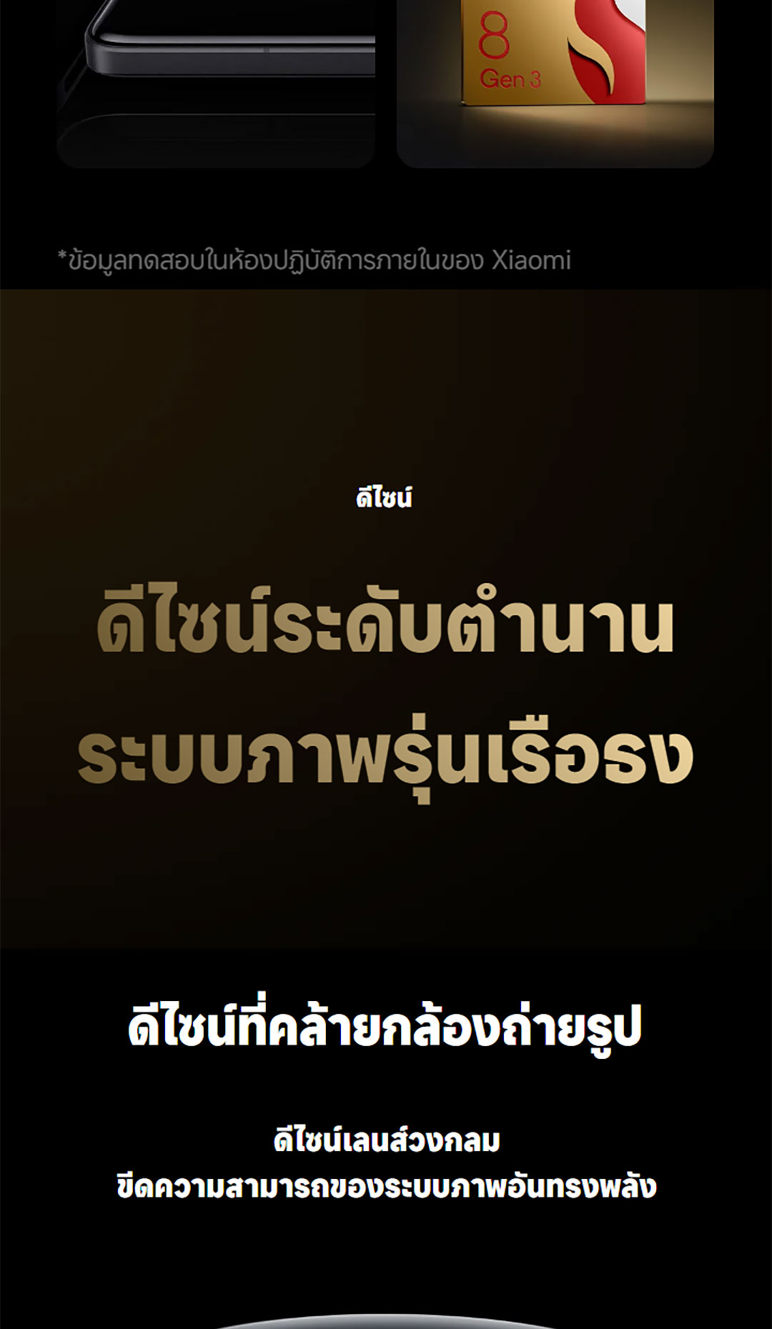 Xiaomi 14 Ultra 16+512 | โทรศัพท์มือถือชิปเซ็ท Snapdragon Gen 3 เลนส์ออปติคอล summilux จาก Leica ชาร์จเร็ว 90W