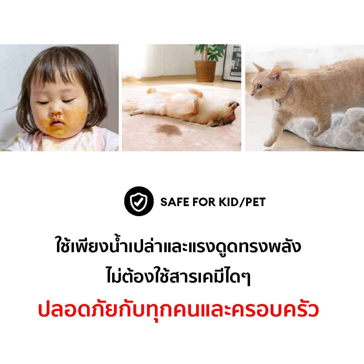 IRIS OHYAMA เครื่องทำความอเนกประสงค์ ไร้สาย เครื่องทำสะอาดพรม ไอริส โอยามะ รุ่น RNS-B200D-HW