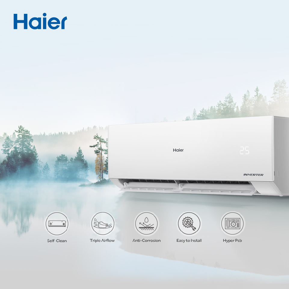 Haier VQEC Series เครื่องปรับอากาศอินเวอร์เตอร์ แอร์ เครื่องปรับอากาศ