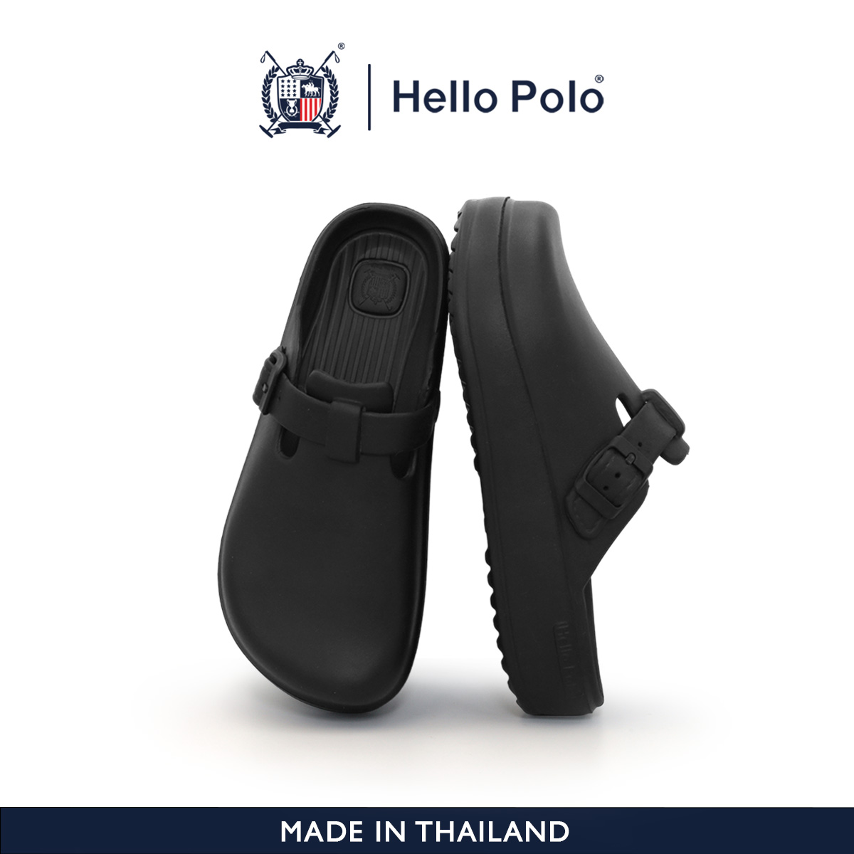 Hello Polo แฟชั่นฤดูร้อนสำหรับผู้ ผู้หญิง รองเท้าแตะกันลื่น, เบาสบาย ทน ...