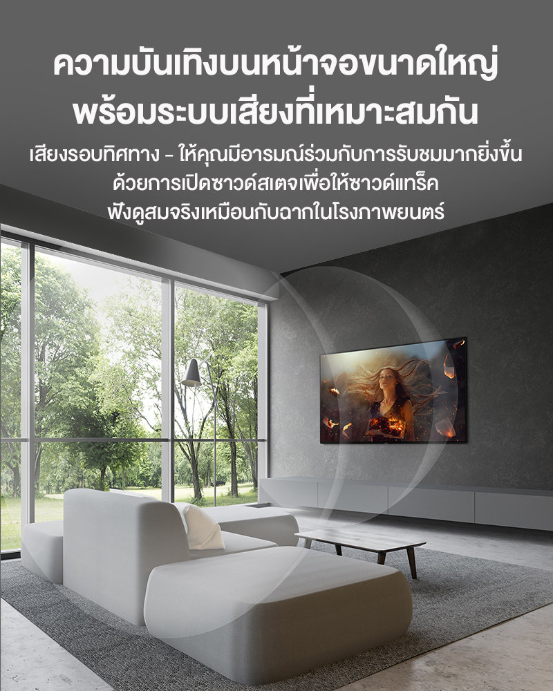 Panasonic LED TV TH-65LX650T 4K TV ทีวี 65 นิ้ว Android TV Google Assistant HDR10 Chromecast แอนดรอยด์ทีวี