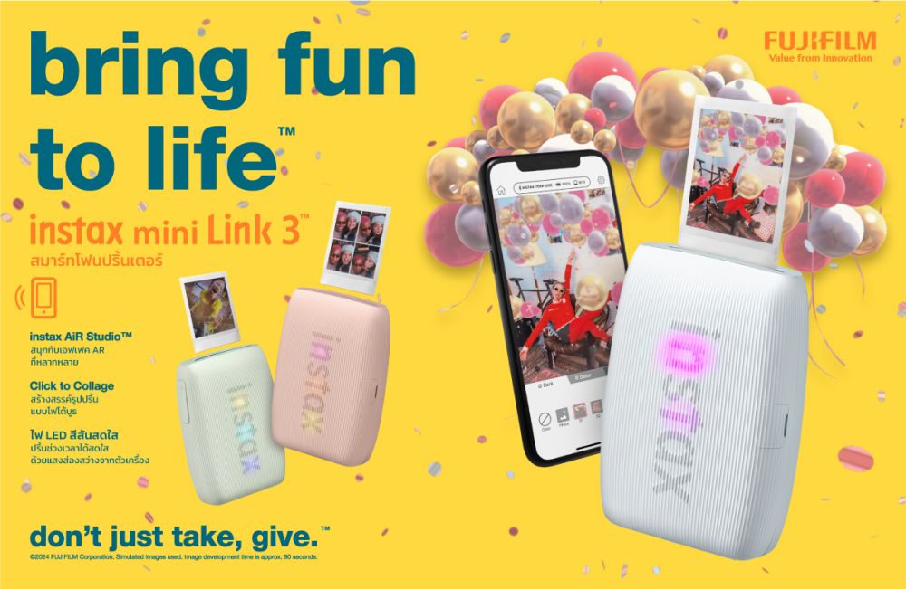 Fujifilm Instax Mini Link 3 Smartphone Printer | Shopee Thailand