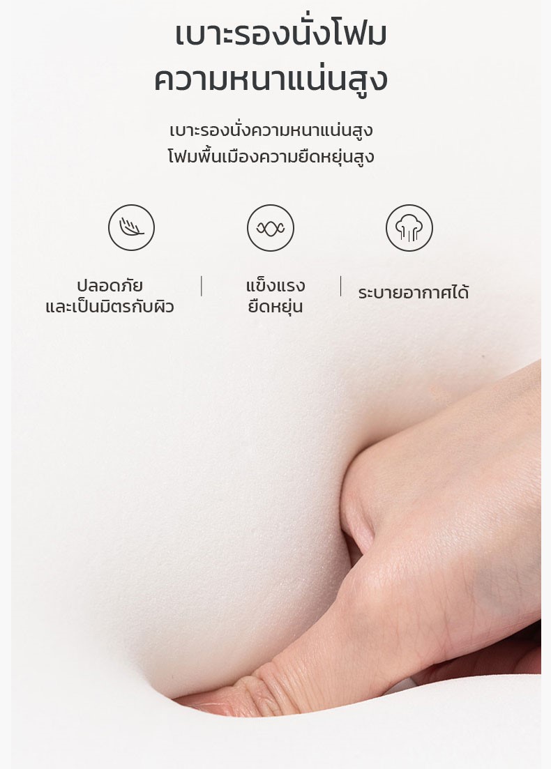 Deli เก้าอี้สำนักงาน เก้าอี้สีดำ เก้าอี้สีขาว เก้าอี้ไบโอนิค ช่วยคลายไหล่ นั่งสบาย ที่วางแขนพับได้ เหล็กชุบโครเมียม เก้าอี้พนักพิงต่ำ รับประกันคุณภาพ อุปกรณ์สำนักงาน Office Chair