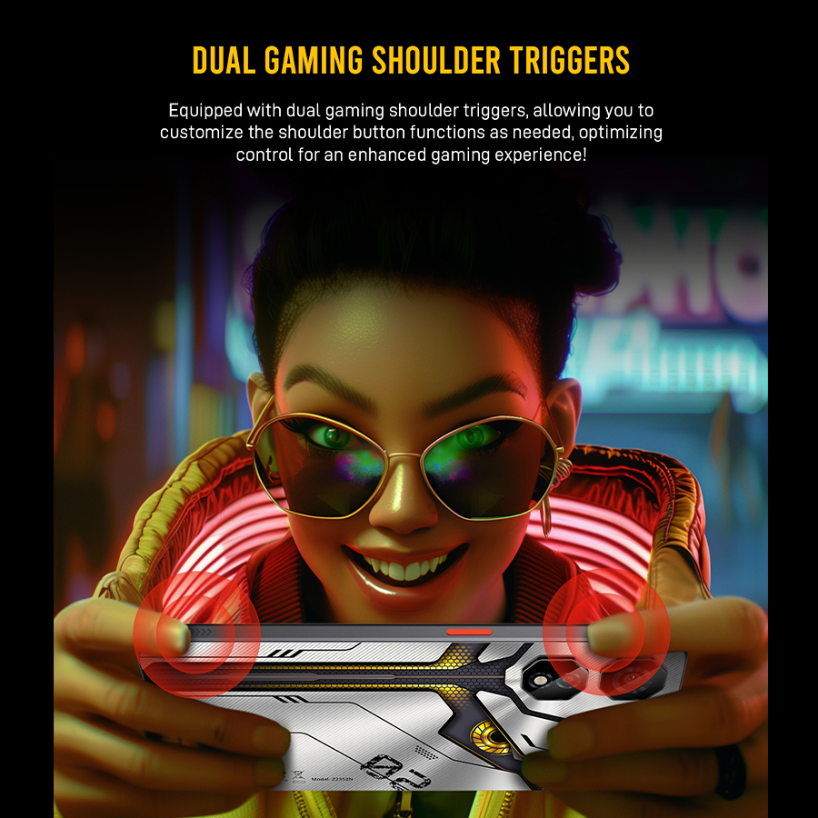 Nubia ZTE Neo 2 5G 8+256GB (ขยายแรมสูงสุด20GB) - Shoulder Trigger Gaming l แบตเตอรี่ 6000mAh รับประกันศูนย์ไทย