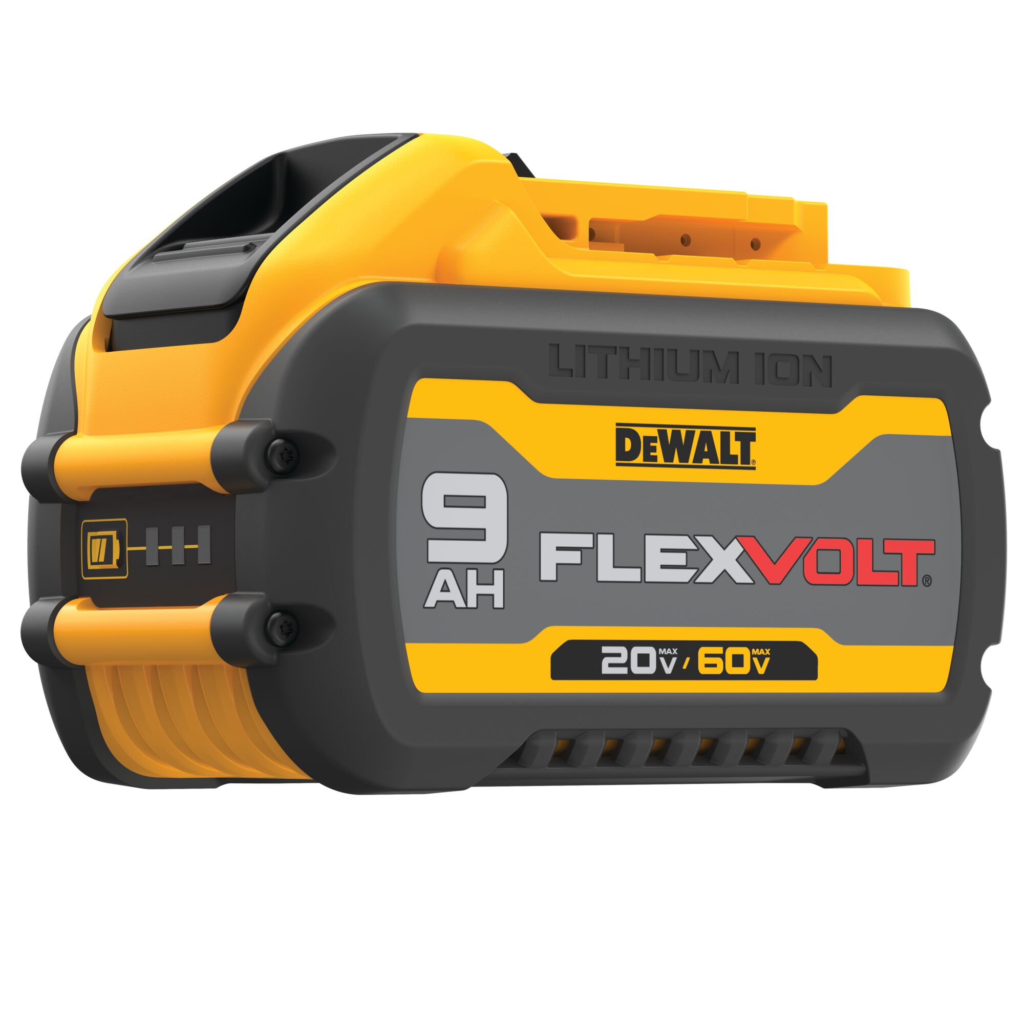 DEWALT รุ่น DCMAS5713X1-B1 เครื่องเล็มหญ้าสามารถเปลี่ยนหัวได้สำหรับงานสวนไร้สาย 54 โวลต์และอุปกรณ์ครบชุด พร้อมแบตเตอรี่