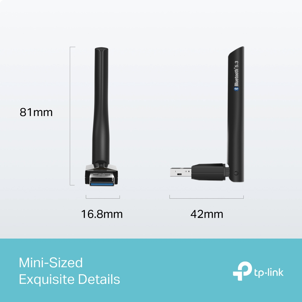 TP-Link UB500 Plus ยูเอสบีอแดปเตอร์ บลูทูธ 5.3 Long Range Bluetooth USB ...