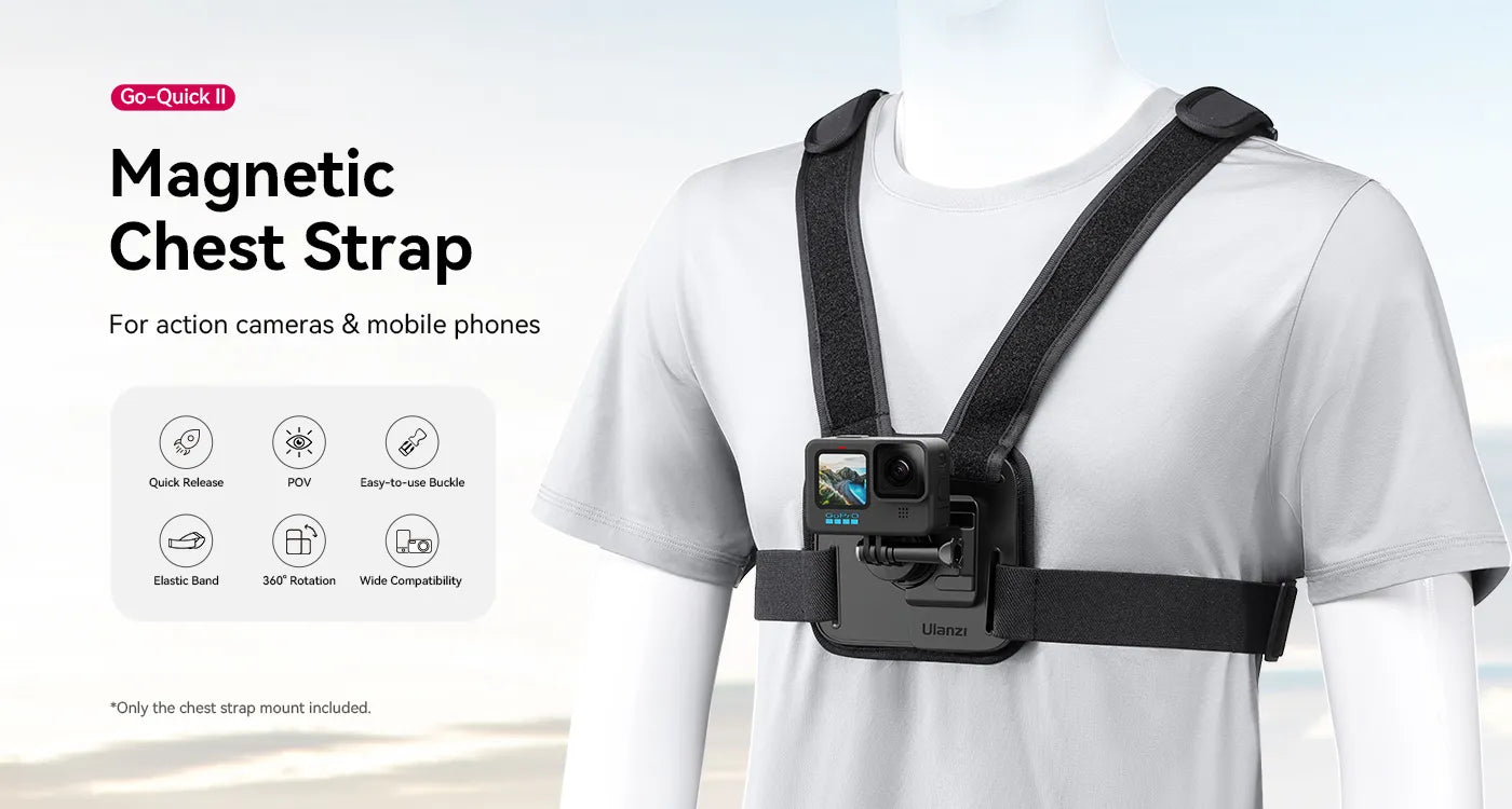 Ulanzi CM028 Go-Quick II Magnetic Chest Mount Harness สายคาดอก ติดกล้อง ...