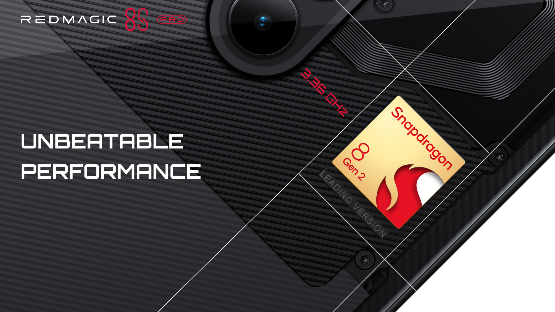 Nubia ZTE Redmagic 8S Pro (12+256GB) - Snapdragon 8 Gen 2 l กล้องใต้จอ l พัดลมในตัว - รับประกันศูนย์ไทย 12 เดือน