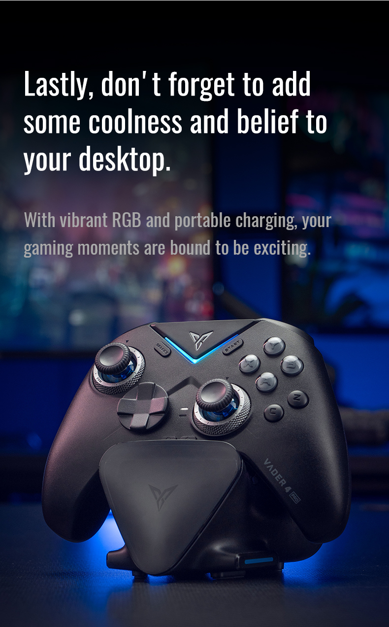 FLYDIGI Vader 4 Pro จอยเกมส์ PC, Nintendo Switch, Android, iOS(MFi)