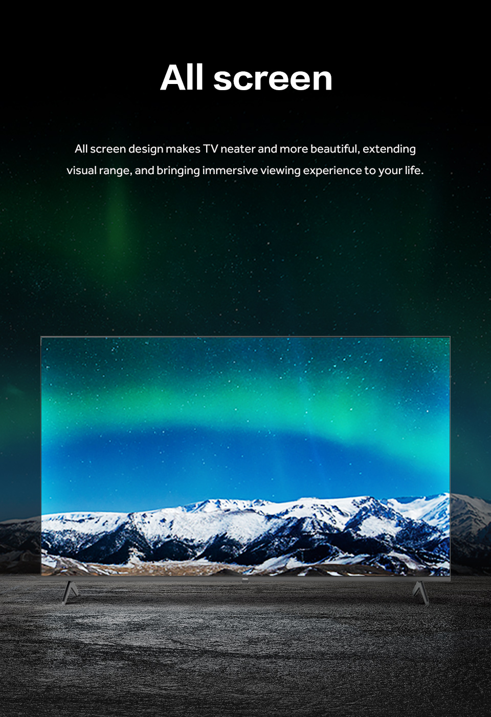 Haier H70K6UG ขนาด 70 นิ้ว TV รุ่น H70K6UG 4K HDR10 Ultra HD Smart Google TV with Dolby Audio