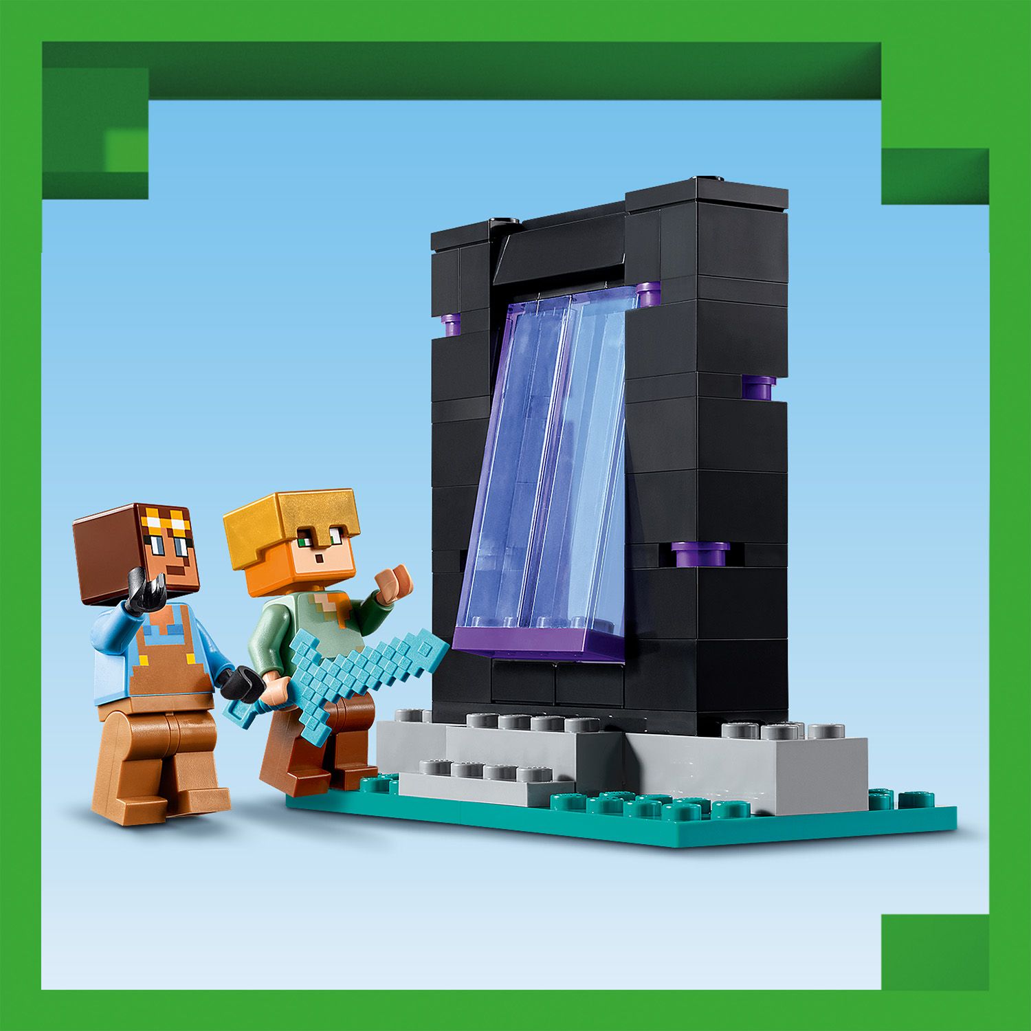 LEGO Minecraft 21252 The Armoury Building Adventure (203 Pieces ...