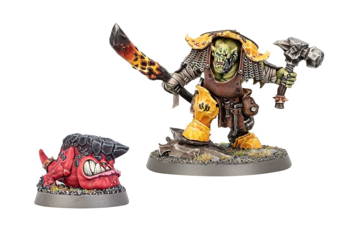 [GWพร้อมส่ง] WARHAMMER AOS : ORRUK WARCLANS : ZOGGROK ANVILSMASHA โมเดล ...