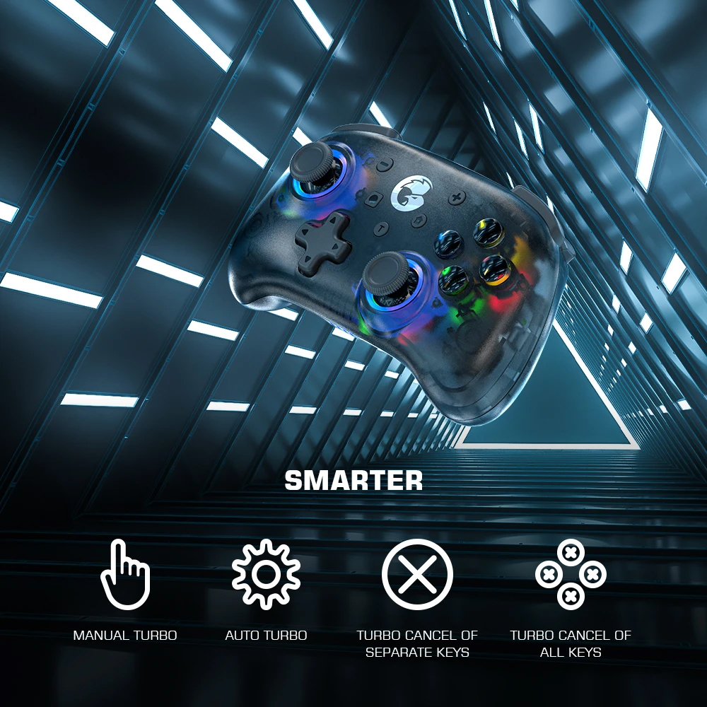 GAMESIR T4 Mini Gaming Controller จอยเกมมือถือ จอยเกม เล่นได้กับ PC / Mobile / Switch
