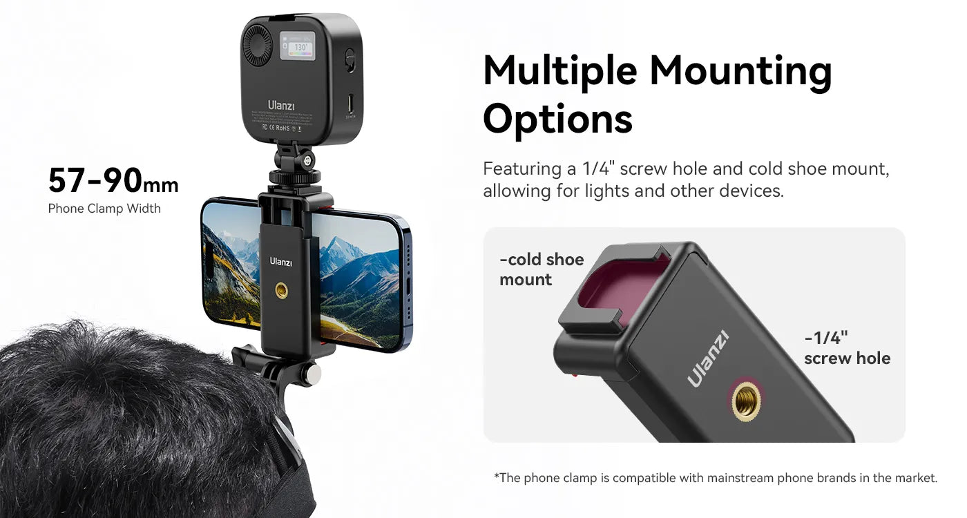 ULANZI Go Quick II Kit Fixation Magnétique Rapide Pour GoPro - Montage Débarrassé En Quelques Secondes