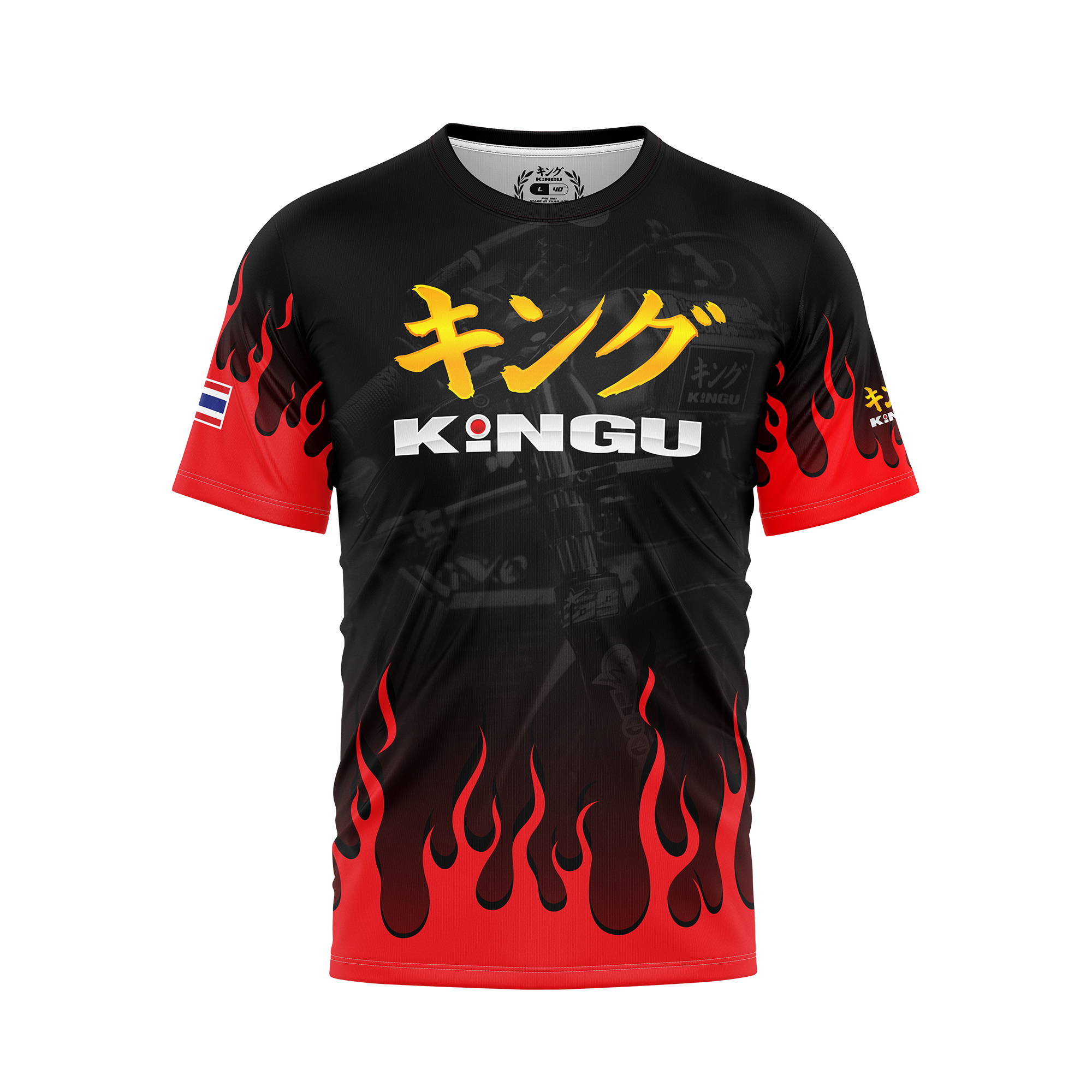 [1 วง][ครบ 2 วง แถมเสื้อ] วงล้อ KINGU วัสดุ Alloy+ รุ่น Extra Logo เบา ...