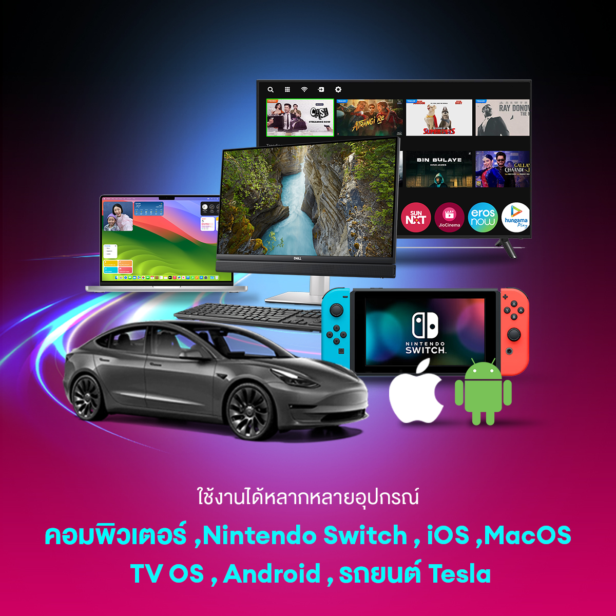 FANTECH WGP15 Wireless gaming controller จอยเกมมิ่งไร้สาย / bluetooth รองรับ PC, PS3,  Android, IOS