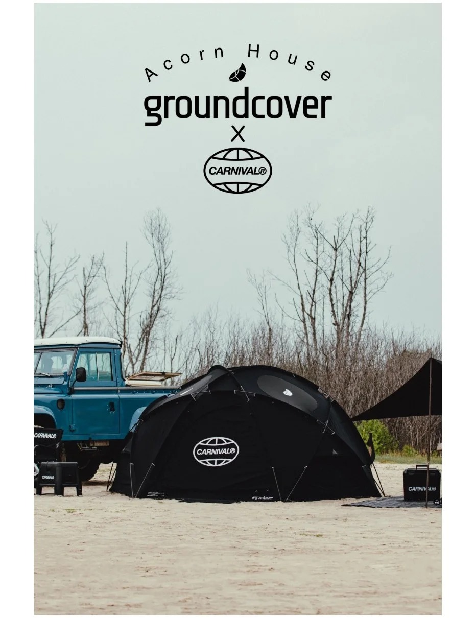 groundcover】 テント3.45➕グランドシート➕タープ➕タープポール