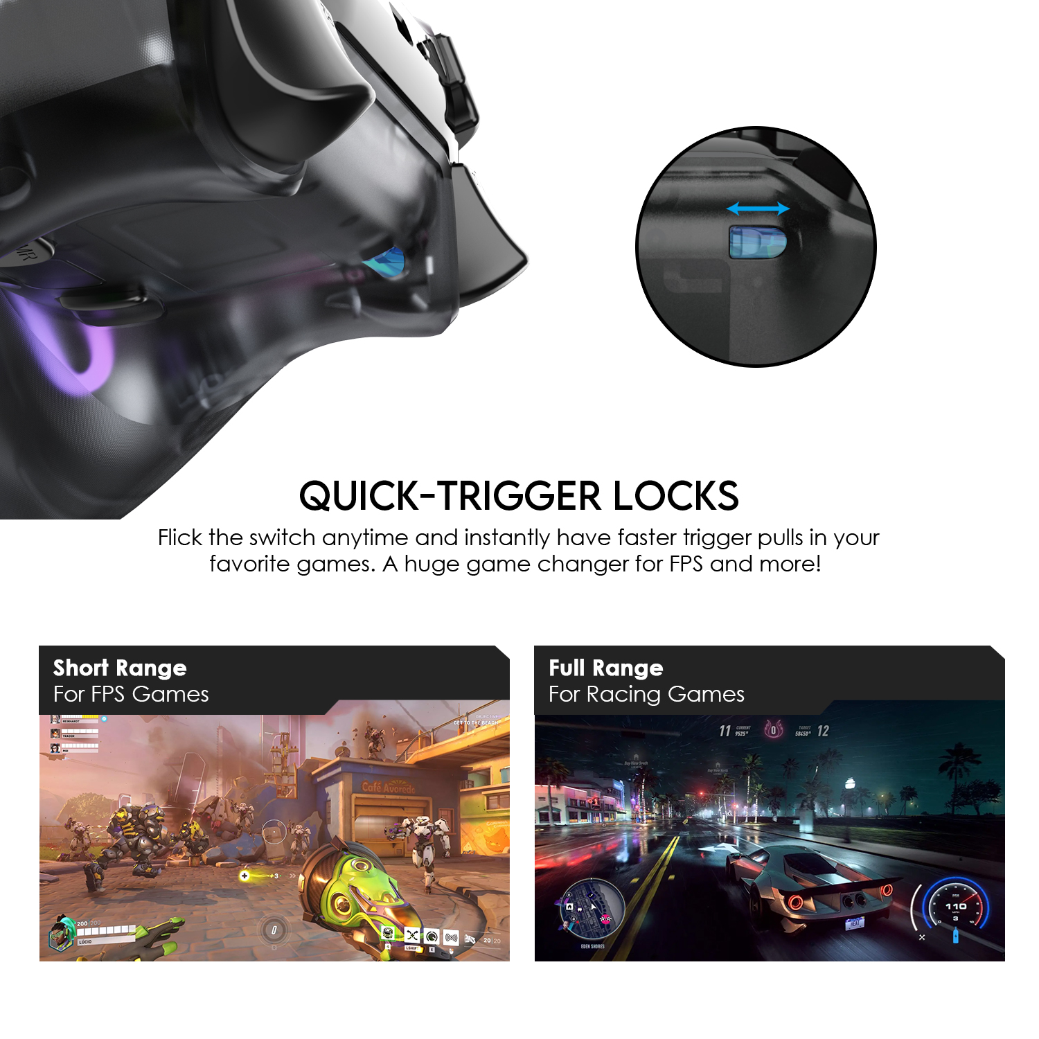 FANTECH NOVA PRO WGP14 V2 Joystick จอยเกมมิ่งไร้สาย BT รองรับ PC/Steam, Switch, PS3, PS4