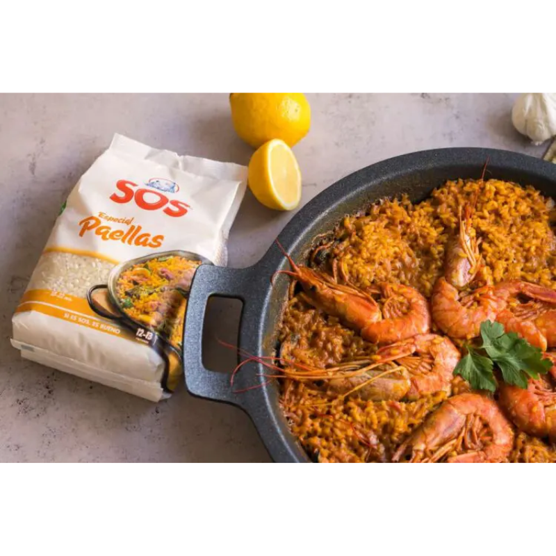 เอสโอเอส ข้าวสำหรับข้าวผัดสเปน โดยเฉพาะ 1กก - Paella Especial Rice from ...