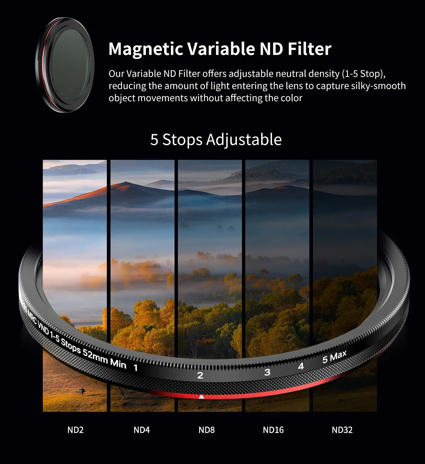 Ulanzi HP013 52mm MagFilter Magnetic Filter Kit ชุดฟิลเตอร์เลนส์เสริม ...