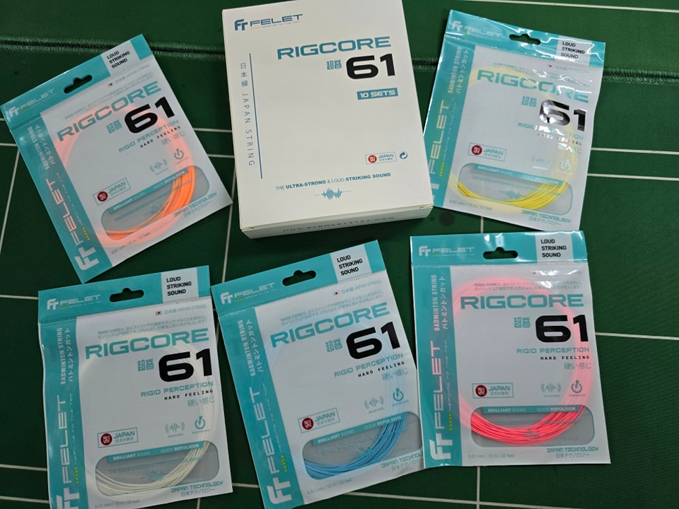 FELET สายเอ็นแบดมินตัน รุ่น RIGCORE 61 | Shopee Thailand