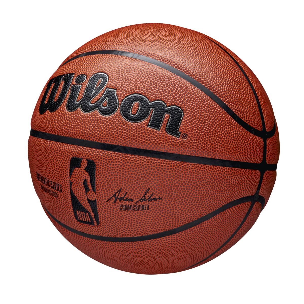 WILSON NBA AUTHENTIC INDOOR/OUTDOOR ลูกบาสเกตบอล PU 100% WZ2016501XB7 ...
