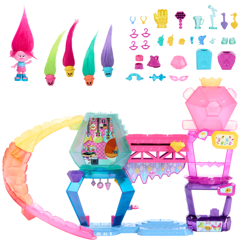 Trolls 3 Band Together Mount Rageous Playset ตุ๊กตา โทรลล์ 3 แบนด์ ทูเก ...