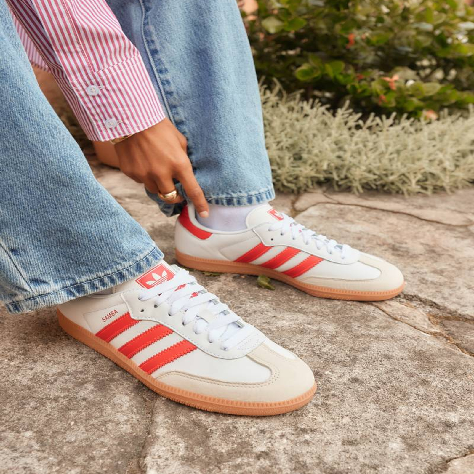 Adidas อาดิดาส รองเท้าผ้าใบ รองเท้าแฟชั่น UX Samba OG IF6513 (3800 ...