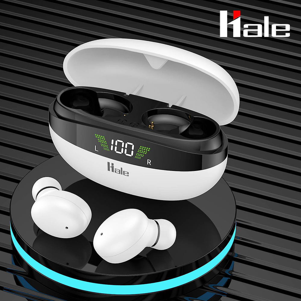 Hale รุ่น HTW-05 หูฟังบลูทูธ 5.3 จอLED พลังเสียงแน่น แบตอึดอยู่ได้นาน ...