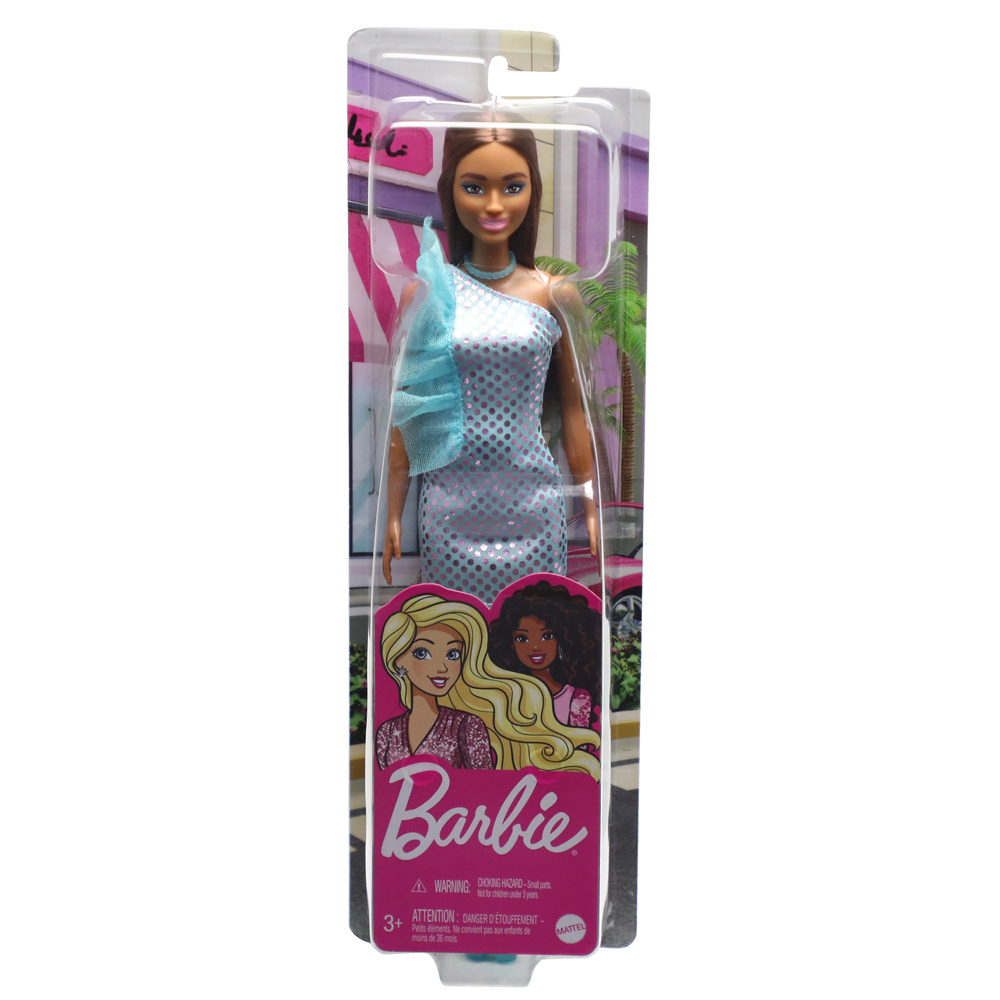 Barbie® Glitz Doll ตุ๊กตา บาร์บี้ ชุดเดรส ลายทาง มีระบาย ของเล่น ...