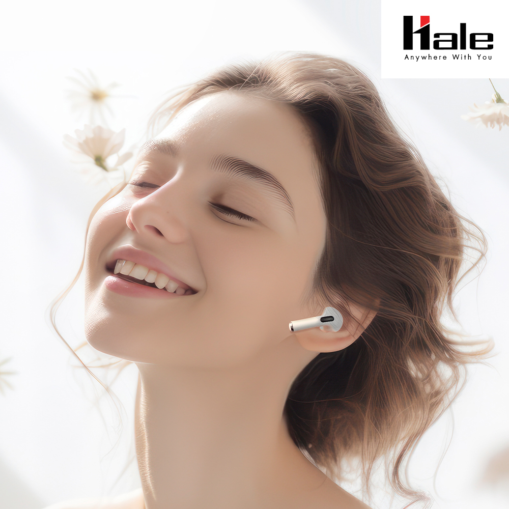 Hale HTW-12 หูฟังบลูทูธไร้สาย หูฟังบลูทูธ earphone wireless BT,V5.3 ...
