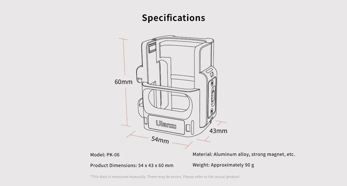 ULANZI PK-06 Expansion Adapter Accessories For DJI Armenia