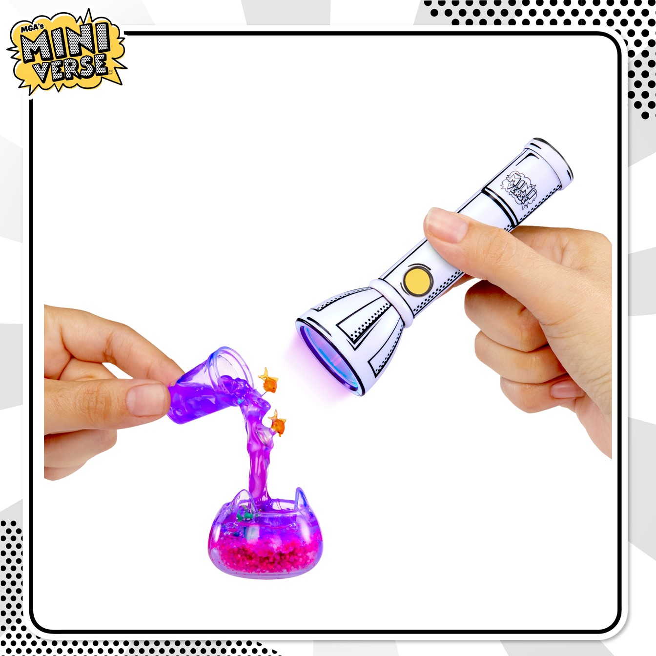 MGA (เอ็มจีเอ) Miniverse - Mini UV Flashlight PDQ ไฟฉายยูวีรหัส ...