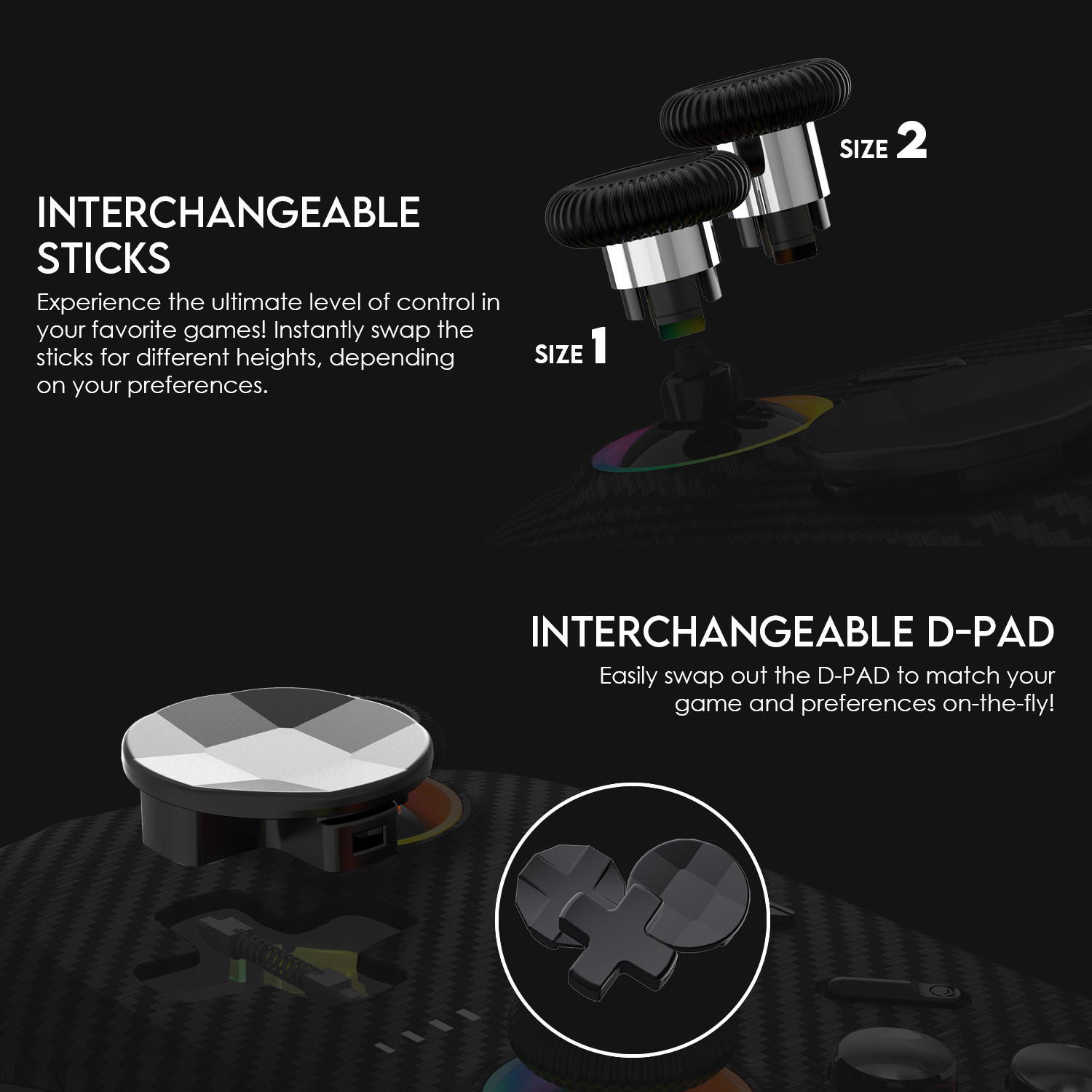 FANTECH GP15 จอยเกมมิ่ง wired gaming controlle ปรับระดับได้ 3 โหมด รองรับ PC, PS3,  Android, IOS