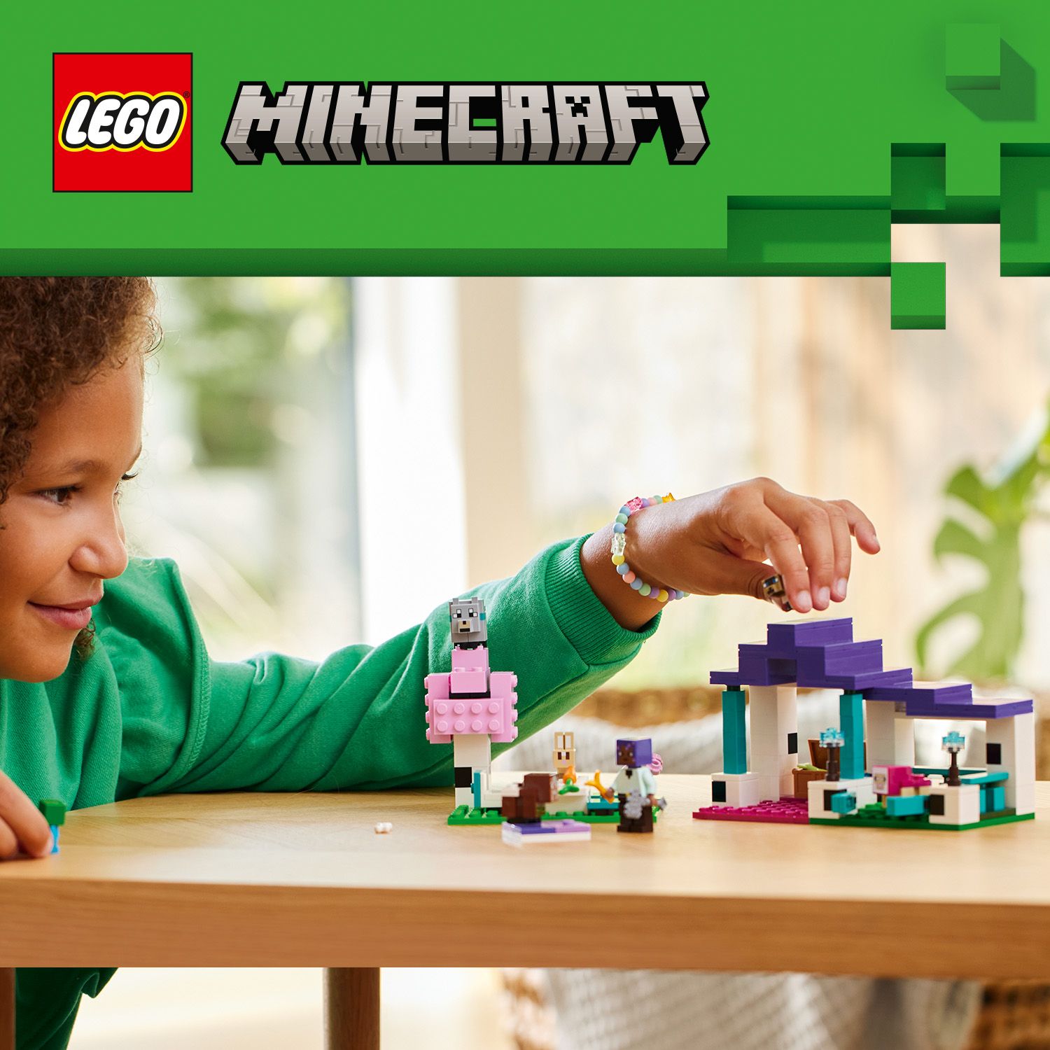 LEGO Minecraft 21253 The Animal Sanctuary Set (206 Pieces) | Shopee ...