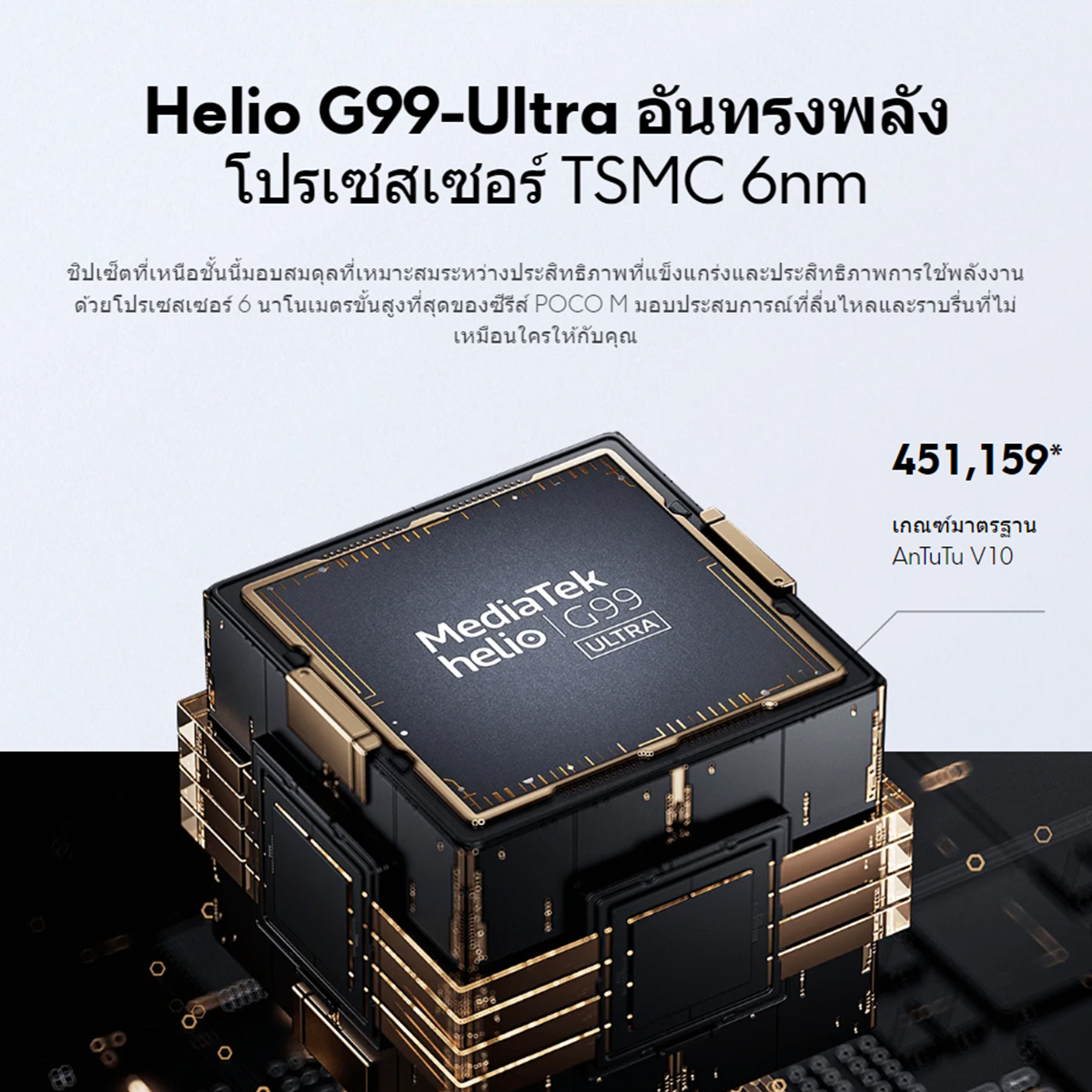 Xiaomi POCO M6 Pro 12GB+512GB ชิป Helio G99-Ultra โทรศัพท์มือถือ หน้าจอเกม 6.67" 120Hz แบตเตอรี่ 5000mAh+ชาร์จเร็ว 67W