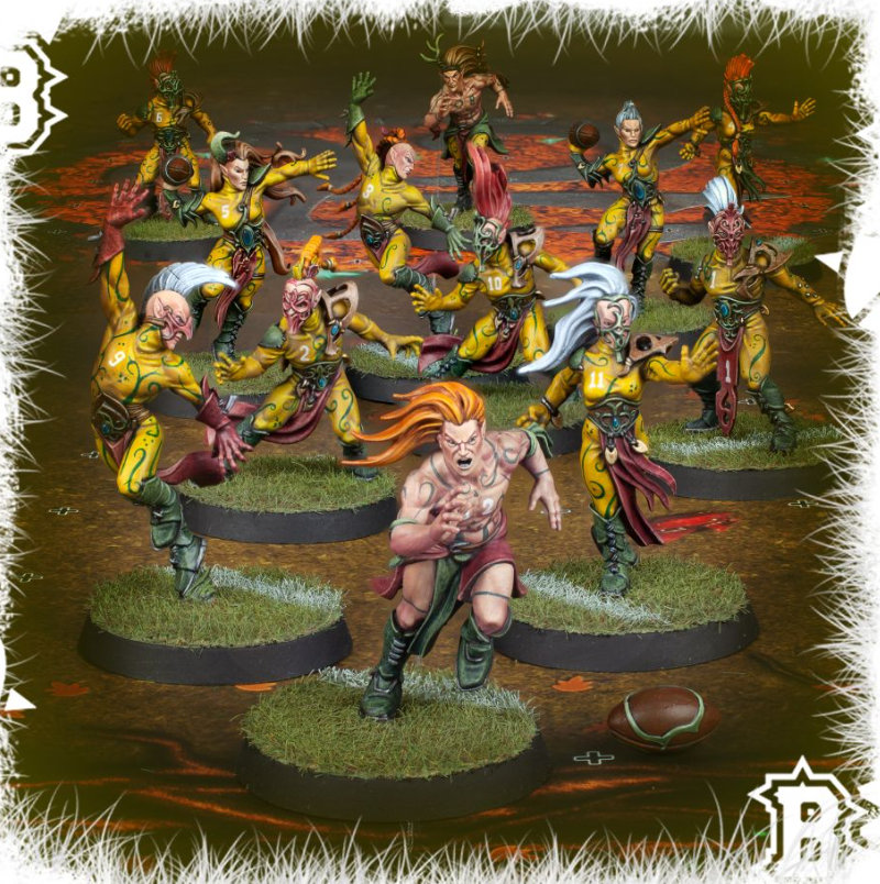 [GWพร้อมส่ง] WARHAMMER: BLOOD BOWL: Wood Elf Team - Athelorn Avengers ...