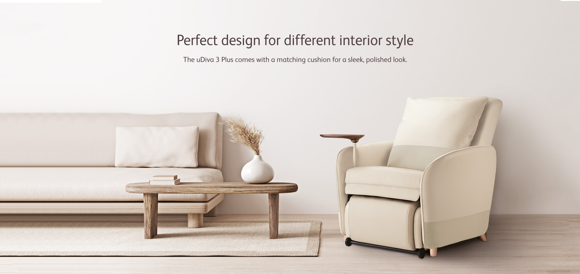 OSIM uDiva 3 PLUS เก้าอี้นวดไฟฟ้า รุ่น uDiva 3 PLUS (Powered by AI) โซฟานวด โซฟานวดไฟฟ้า เสริมความผ่อนคลาย คลายกล้ามเนื้อดีเยี่ยม เพื่อบำบัดความผ่อนคลายขั้นสุด