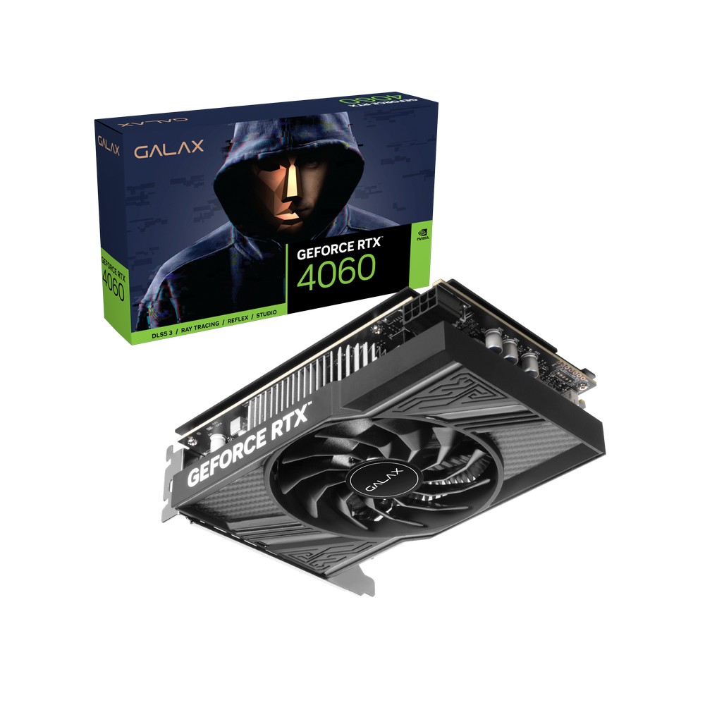 GALAX VGA RTX 4060 1- CLICK OC 1X 8GB GDDR6 128BIT | Shopee Thailand