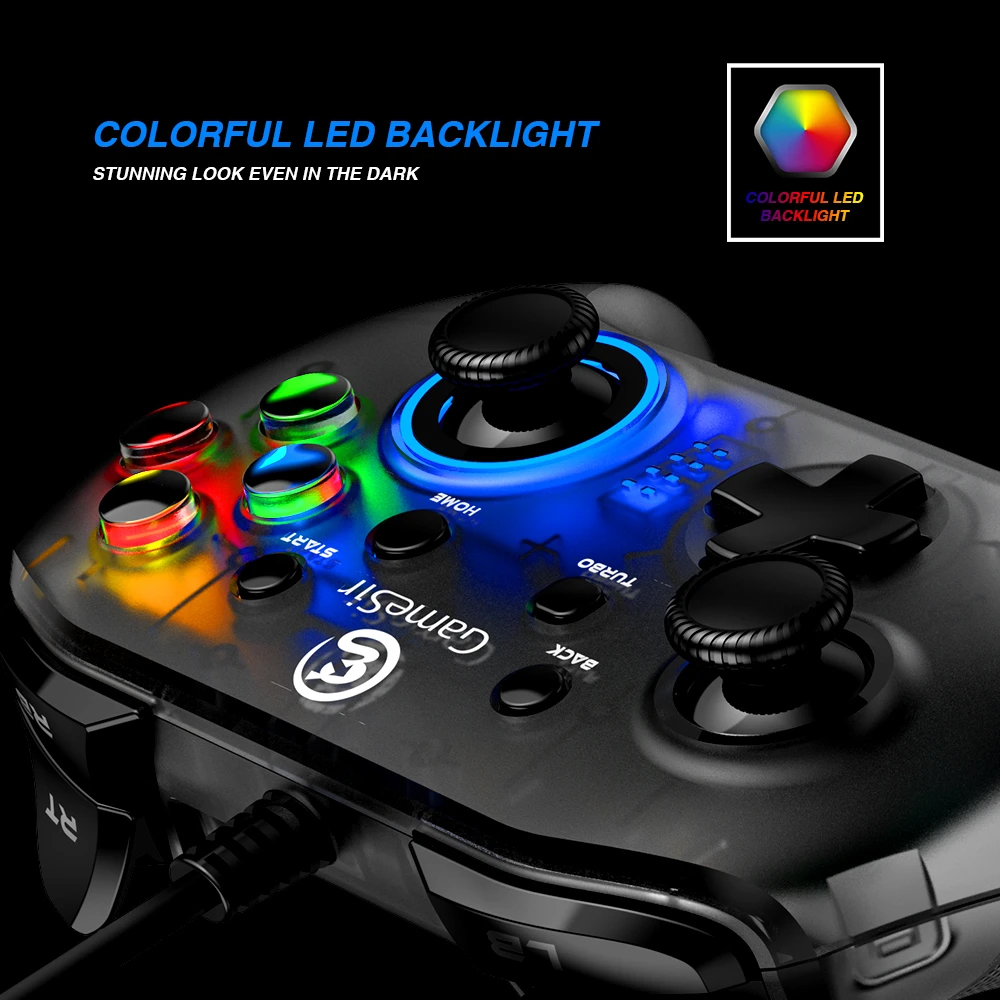 GAMESIR T4w Wired Controller จอยเกมแบบมีสาย ถูกออกแบบสำหรับการเล่นเกมบน PC และ Nintendo Switch