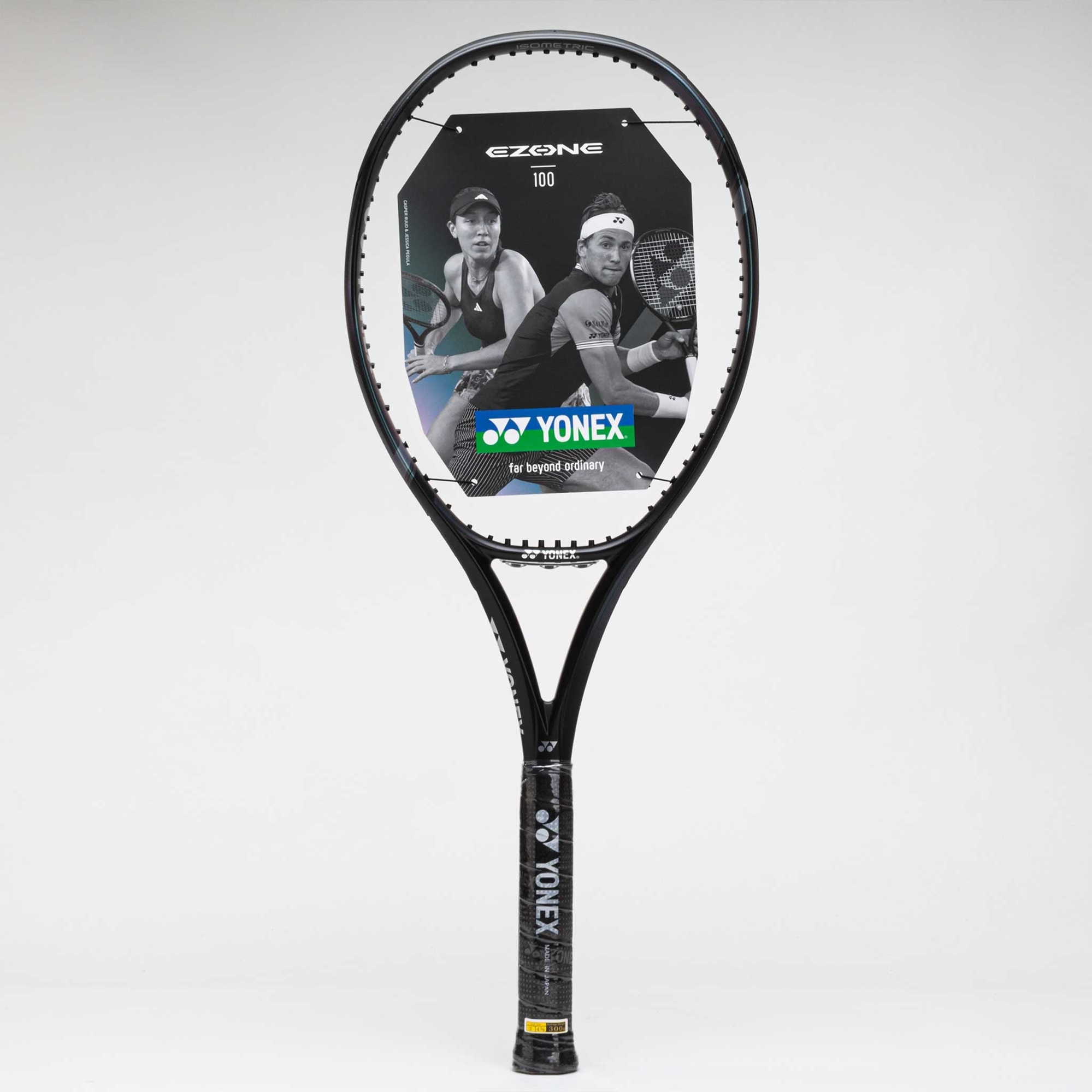 Yonex ไม้เทนนิส Ezone 100 Tennis Racket G2 | Aqua Night Black/Sky Blue ...
