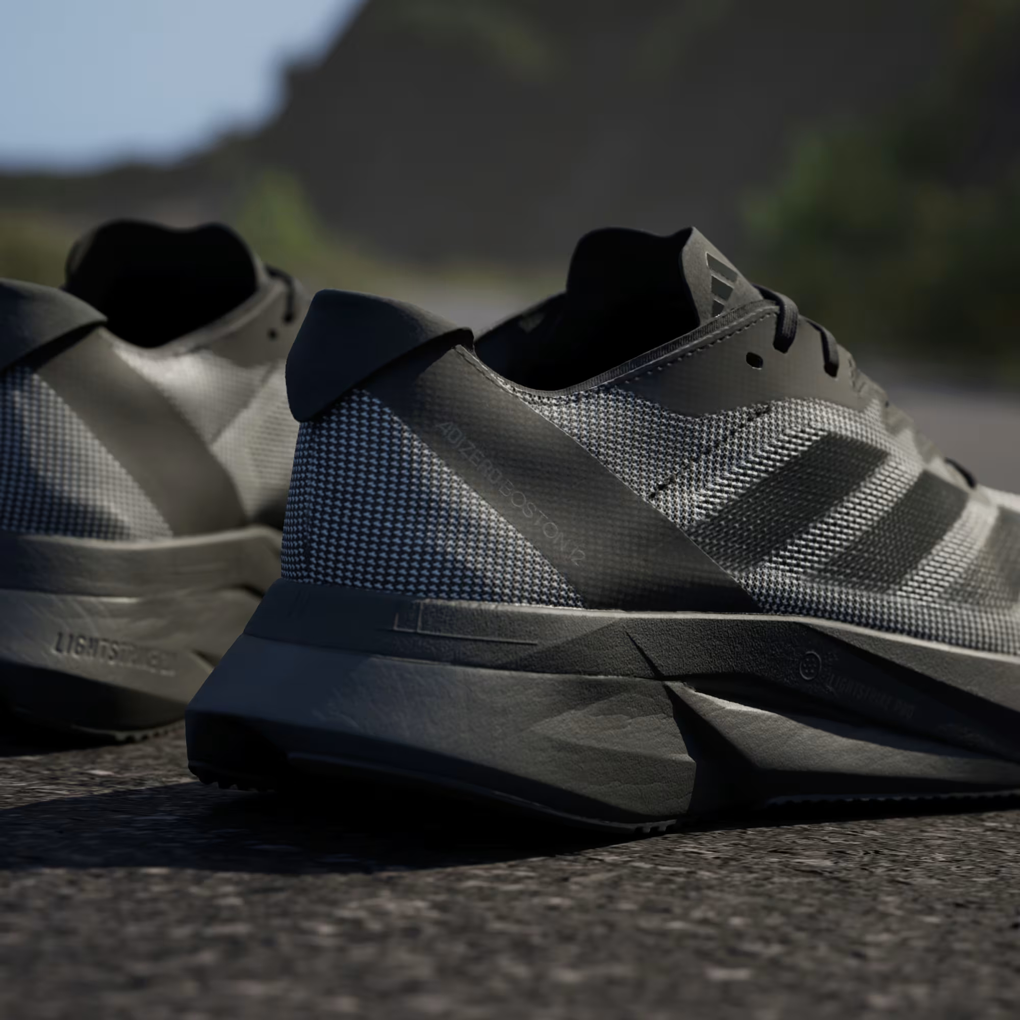 Adidas รองเท้าวิ่งผู้ชาย Adizero Boston 12 | Core Black/Core Black ...