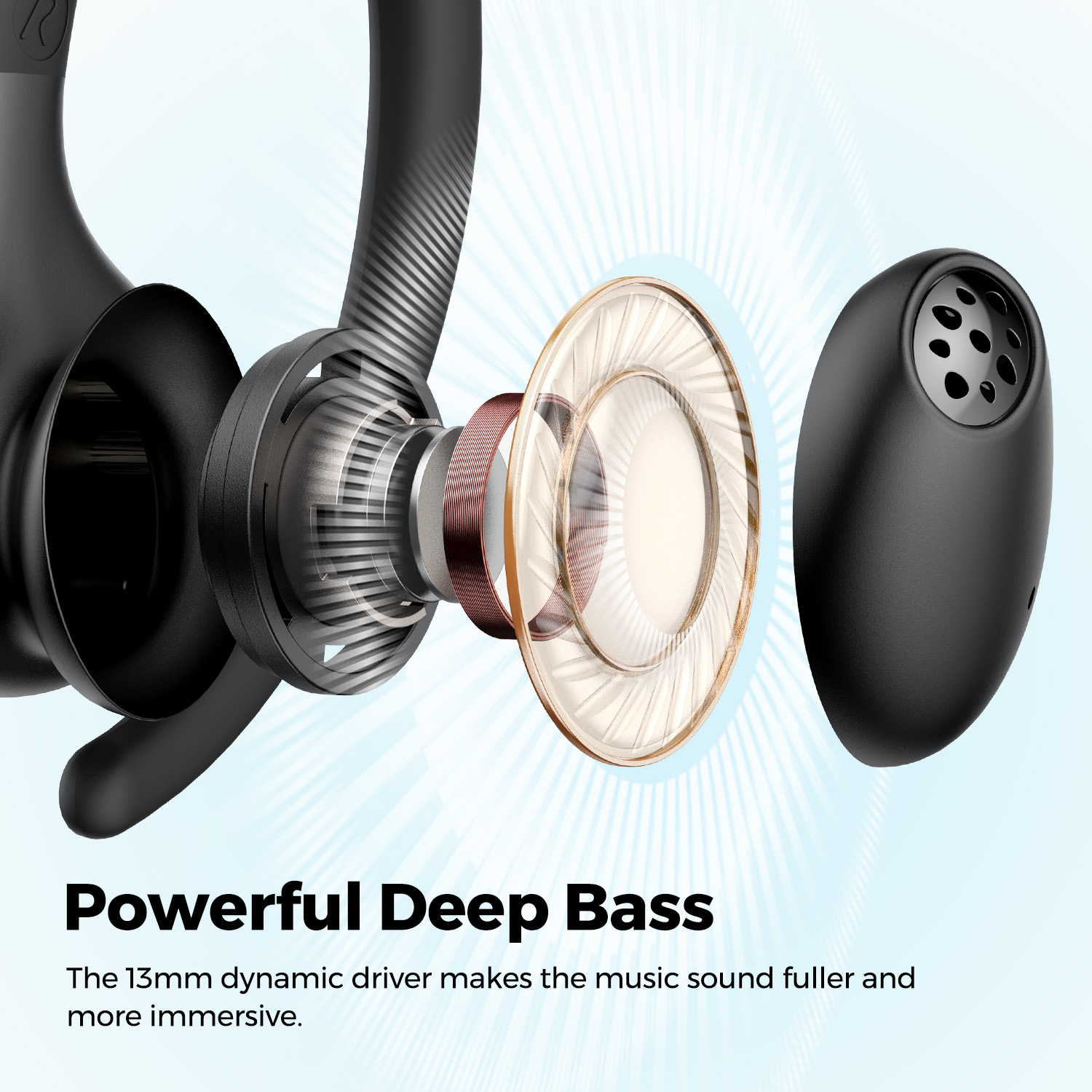 SoundPEATS Wings2 Bluetooth 5.3 หูฟังบลูทูธ หูฟังไร้สาย truewireless หูฟังคล้องหู Earbuds
