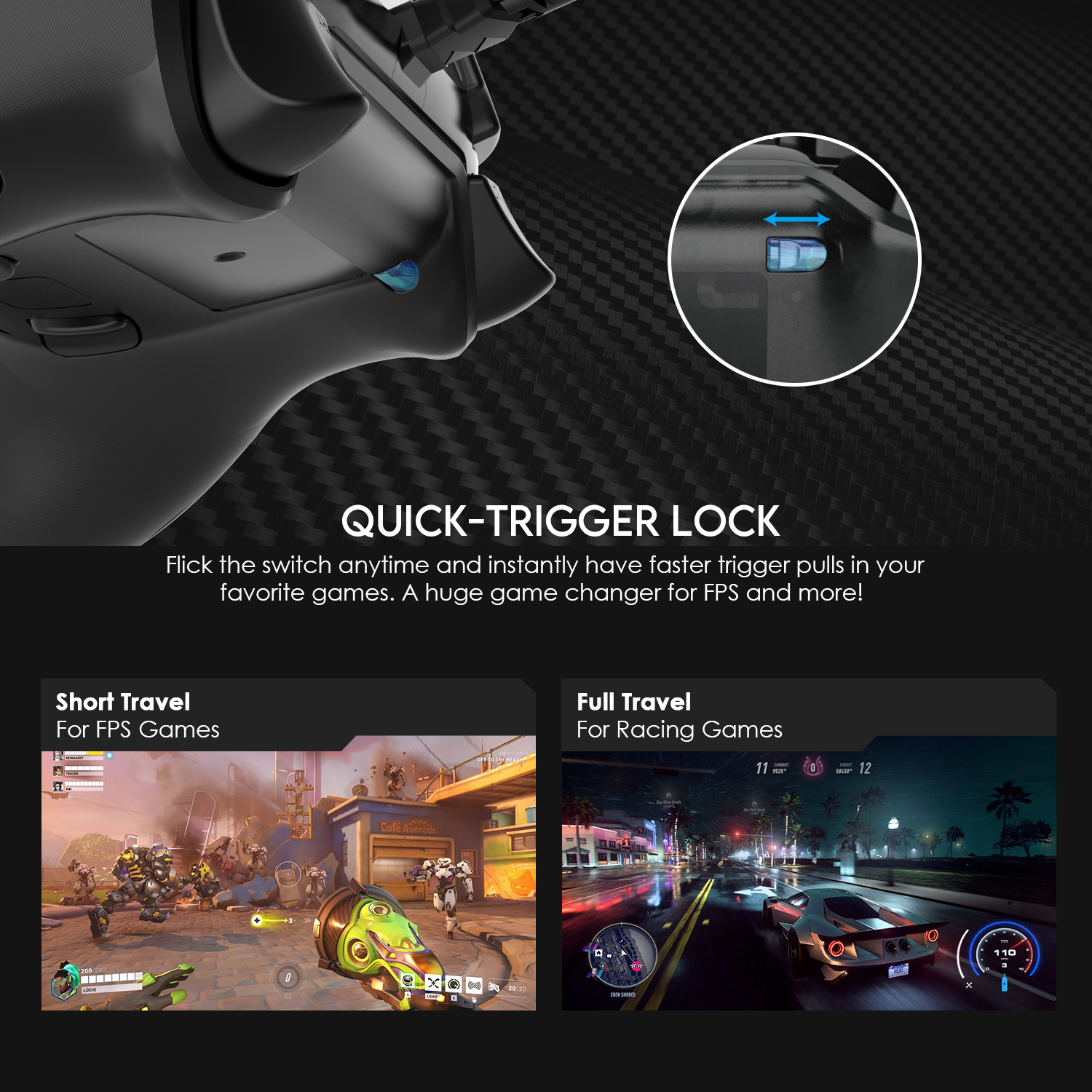 FANTECH GP15 จอยเกมมิ่ง wired gaming controlle ปรับระดับได้ 3 โหมด รองรับ PC, PS3,  Android, IOS