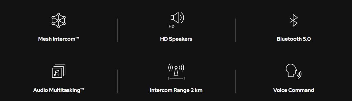 SENA 30K PREMIUM HD SPEAKER หูฟังบลูทูธติดหมวกกันน็อค ประกัน 2 ปี ผ่อน 0% 10 เดือน