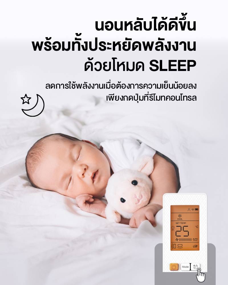 Panasonic YN Series CS/CU-YN-YKT แอร์ประหยัดไฟ มีฟังก์ชันติดตามอุณหภูมิ เย็นนานช่วยลดค่าไฟ รักษ์โลก แอร์ เครื่องปรับอากาศ