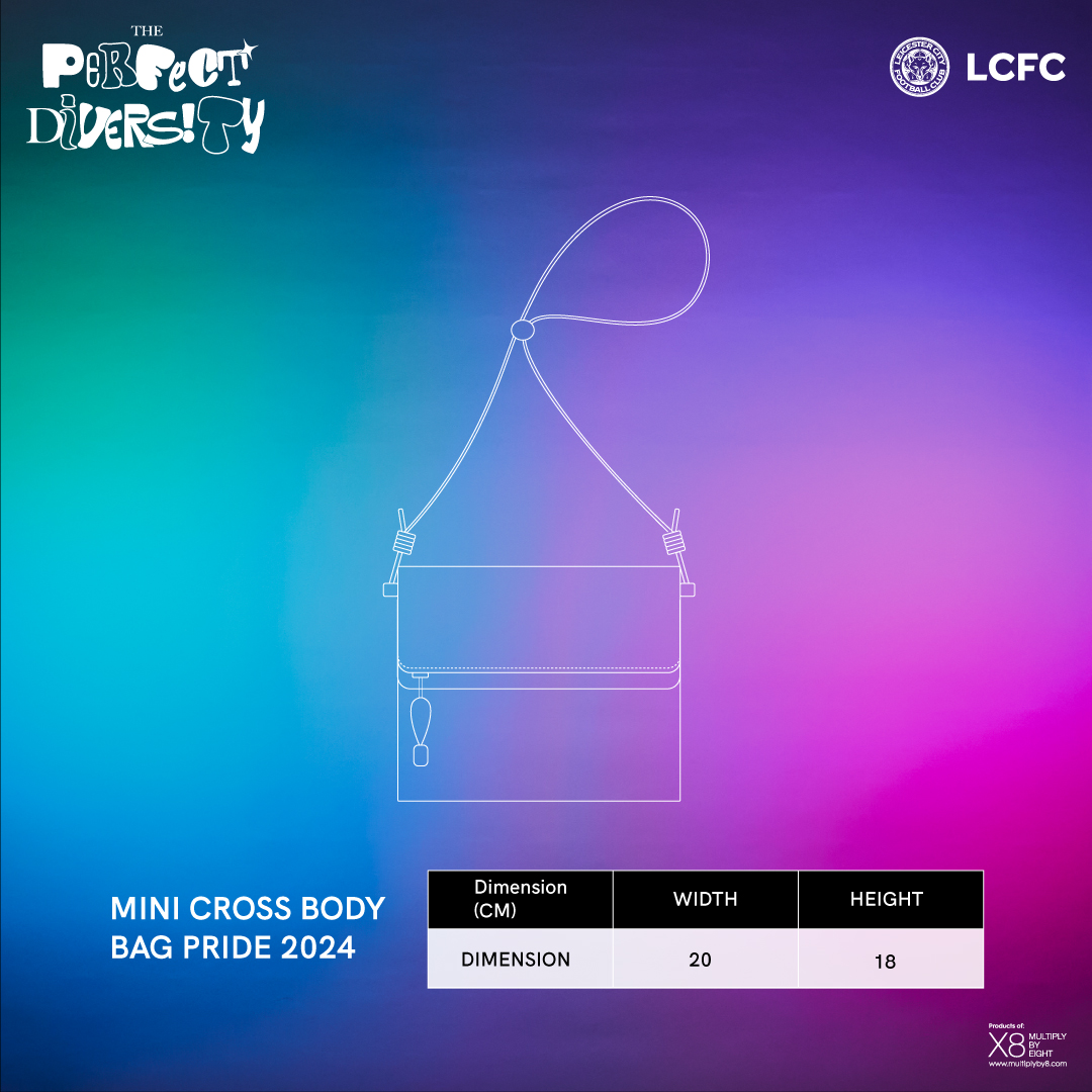 LCFC PRIDE 2024 MINI CROSSBODY BAG | Shopee Thailand
