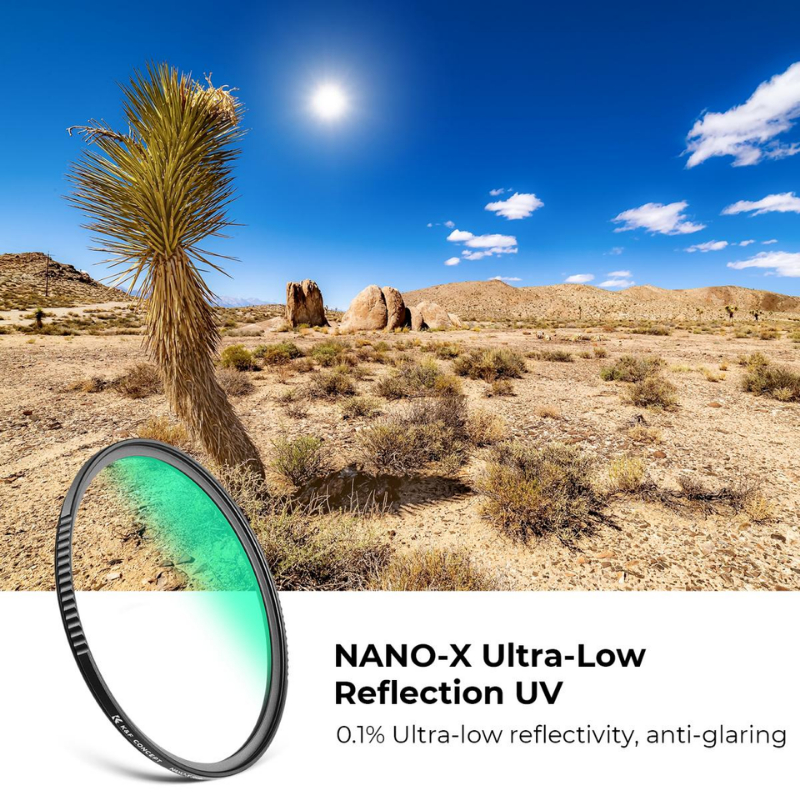 K&F Nano-X Ultra-low reflection UV filter, anti-reflection | Shopee ...